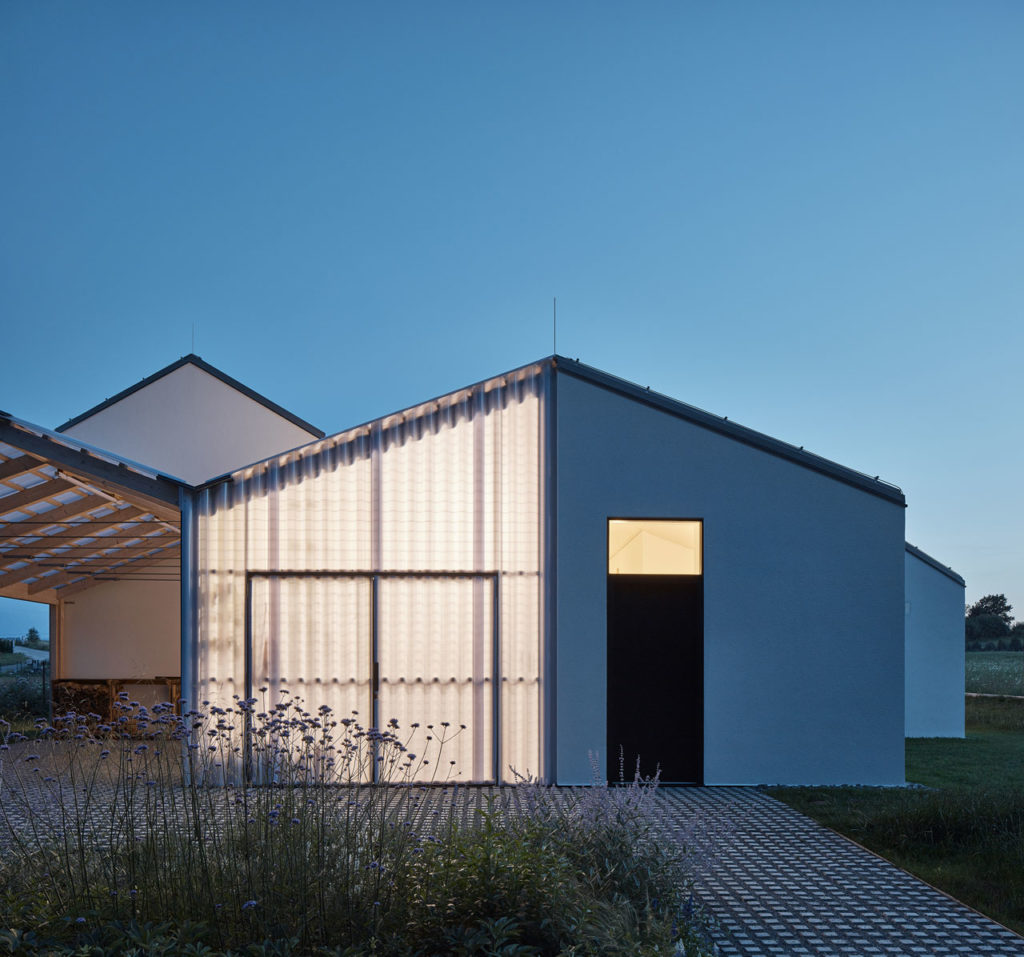 House in a field by DDAANN