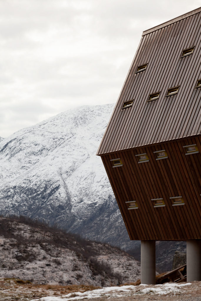 Tungestølen, a Hiking Cabin by Snohetta