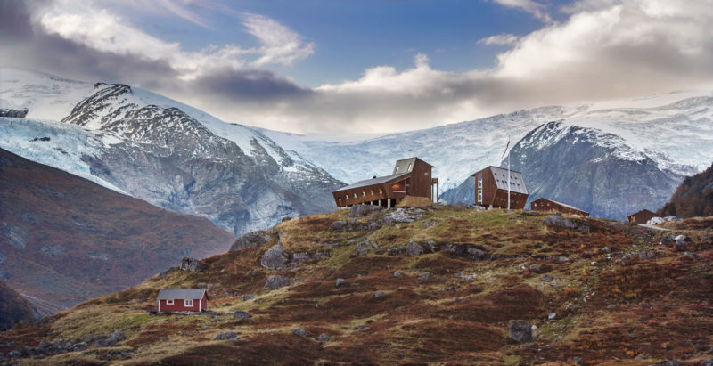 Tungest&oslash;len, a Hiking Cabin by Snohetta
