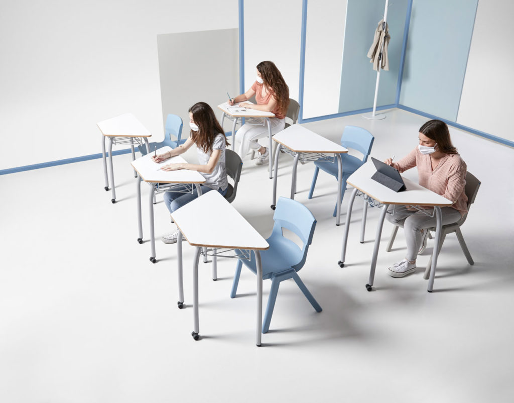 Alegre Design redefines school furniture to meet the needs of a safe and flexible educational environment