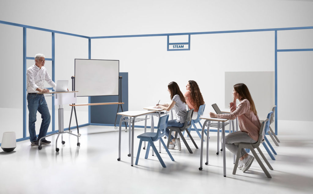 Alegre Design redefines school furniture to meet the needs of a safe and flexible educational environment