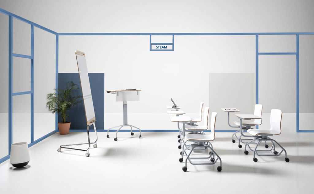 Alegre Design redefines school furniture to meet the needs of a safe and flexible educational environment