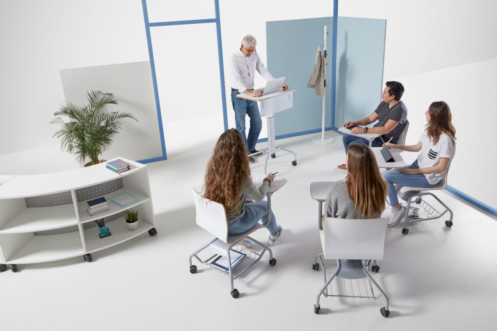 Alegre Design redefines school furniture to meet the needs of a safe and flexible educational environment