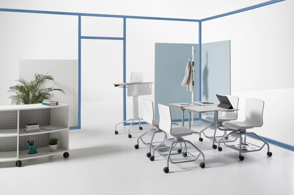 Alegre Design redefines school furniture to meet the needs of a safe and flexible educational environment