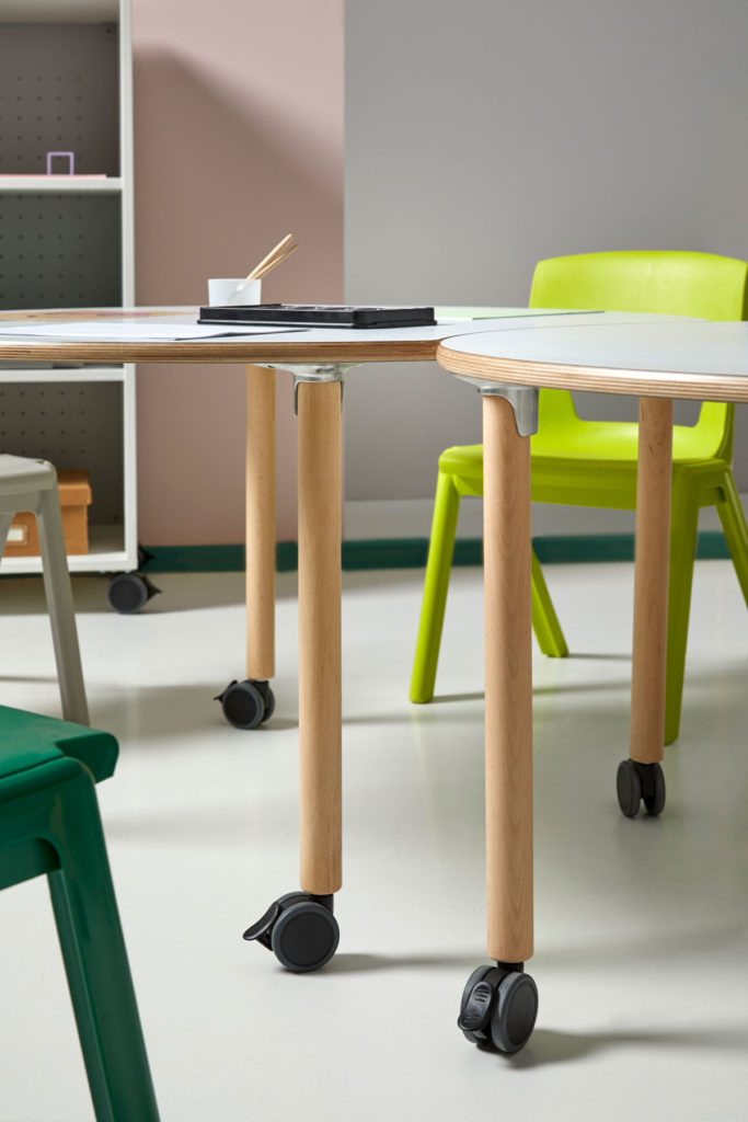 Alegre Design redefines school furniture to meet the needs of a safe and flexible educational environment