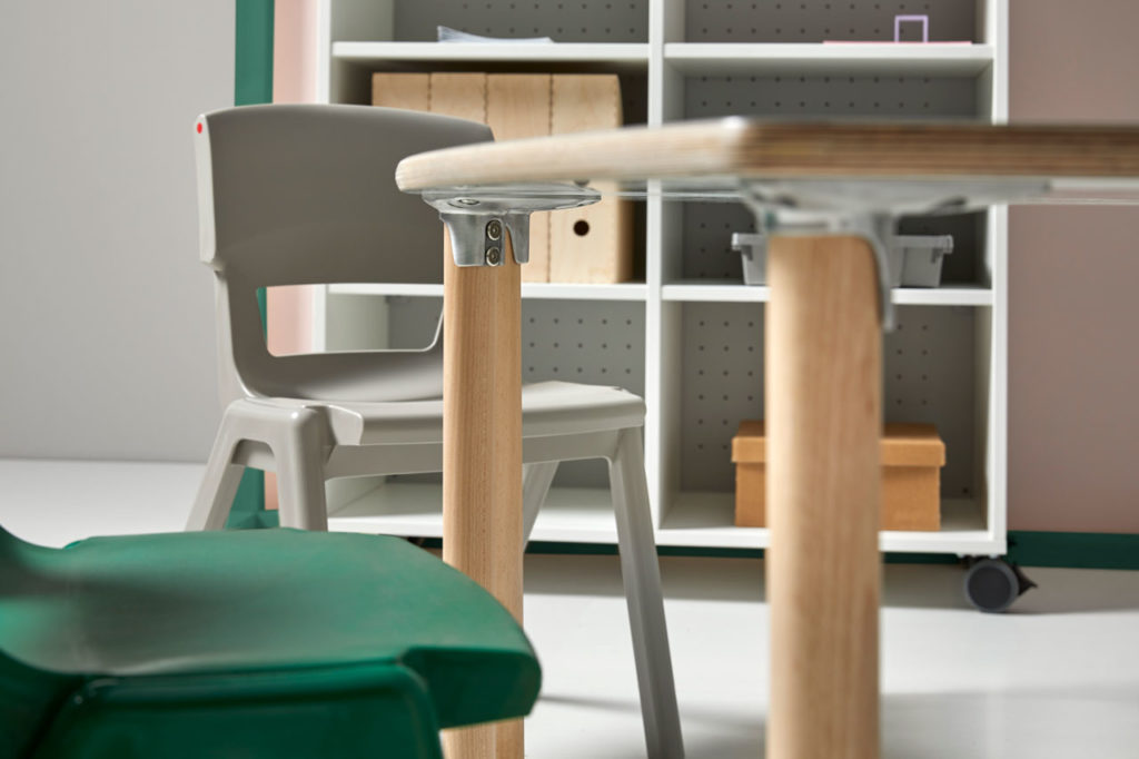 Alegre Design redefines school furniture to meet the needs of a safe and flexible educational environment
