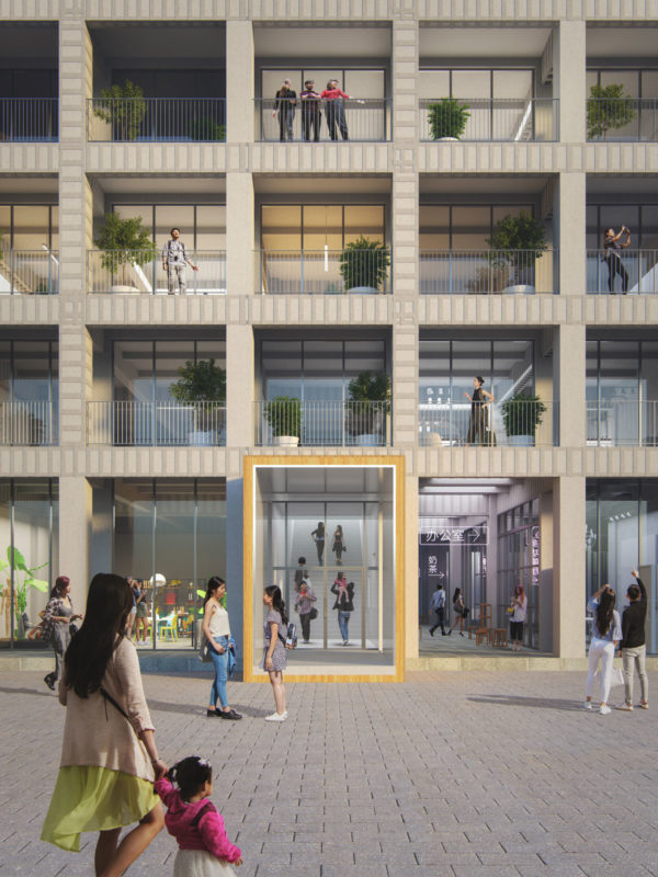 The main intervention is a simple cleaning and renovation of the old. With new transparent painting techniques, the old structure will be treated to resist aging