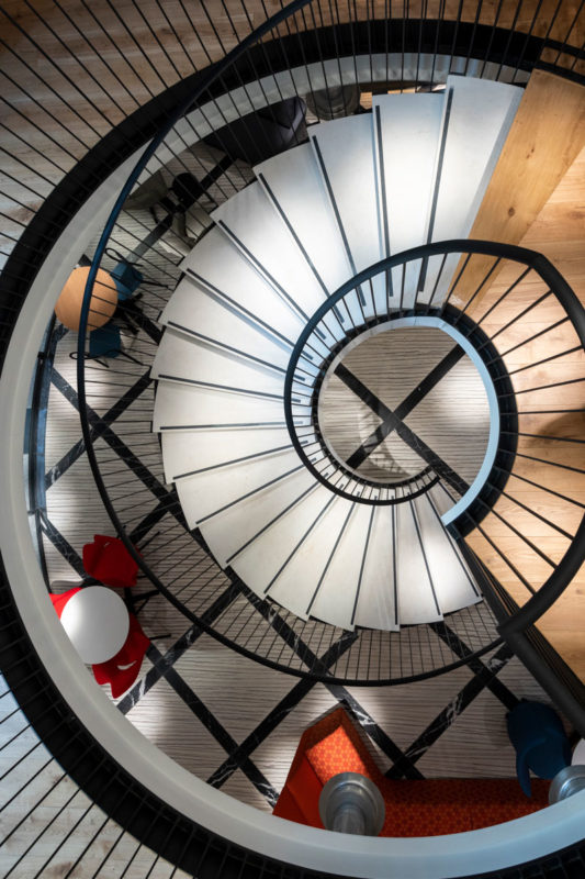 us&co, London co-working office by Stamos Yeoh Architects