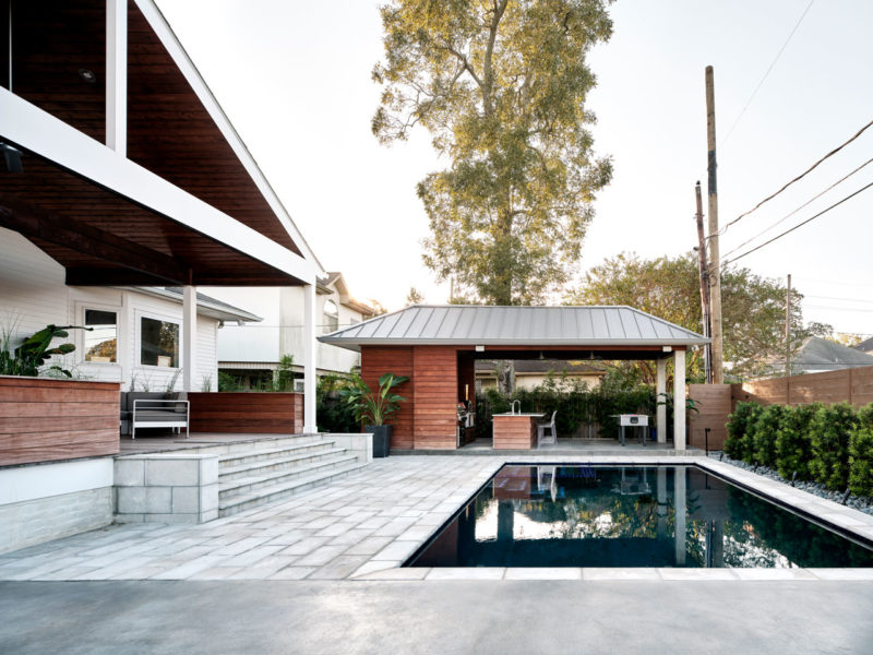 Exterior Renovation of an existing home located in Old Metairie, LA