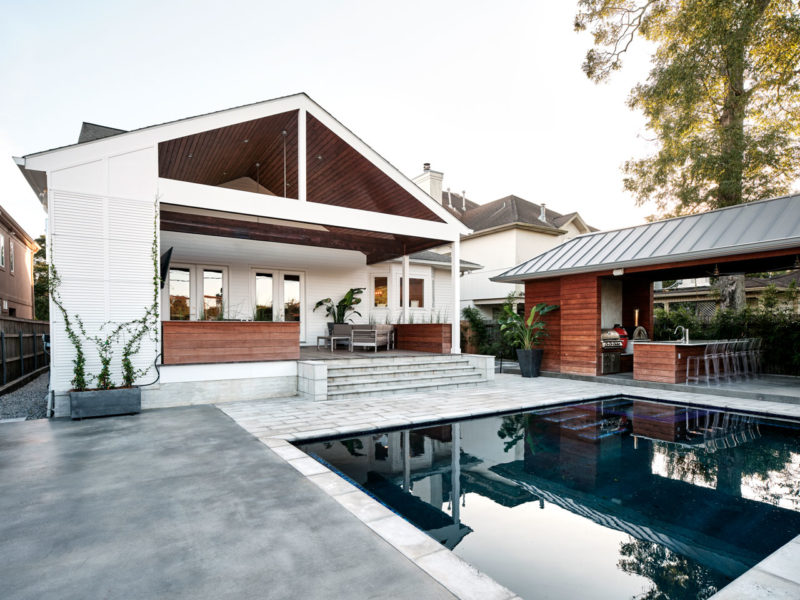 Exterior Renovation of an existing home located in Old Metairie, LA