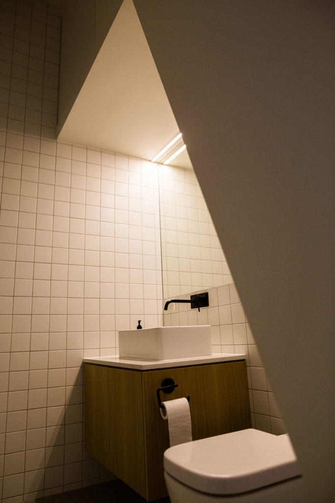A Tiny Bathroom by Selborne Construction
