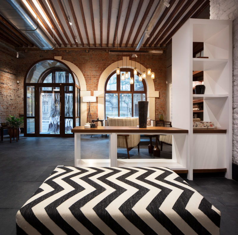 View of the retail floor space