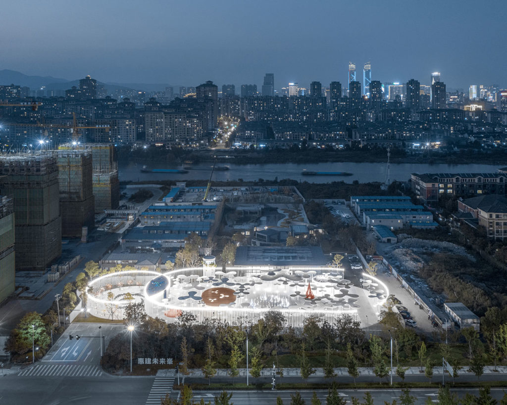 White Upland Sales Center by Wutopia Lab