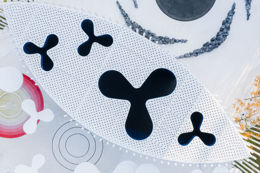 White Upland Sales Center by Wutopia Lab