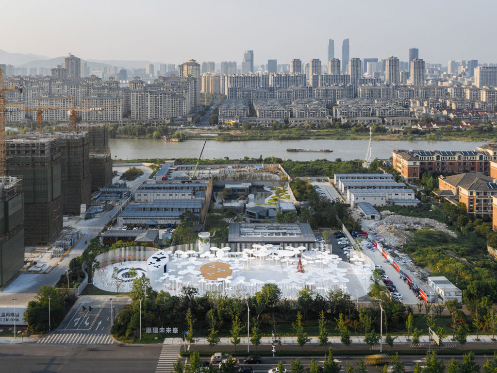 White Upland Sales Center by Wutopia Lab
