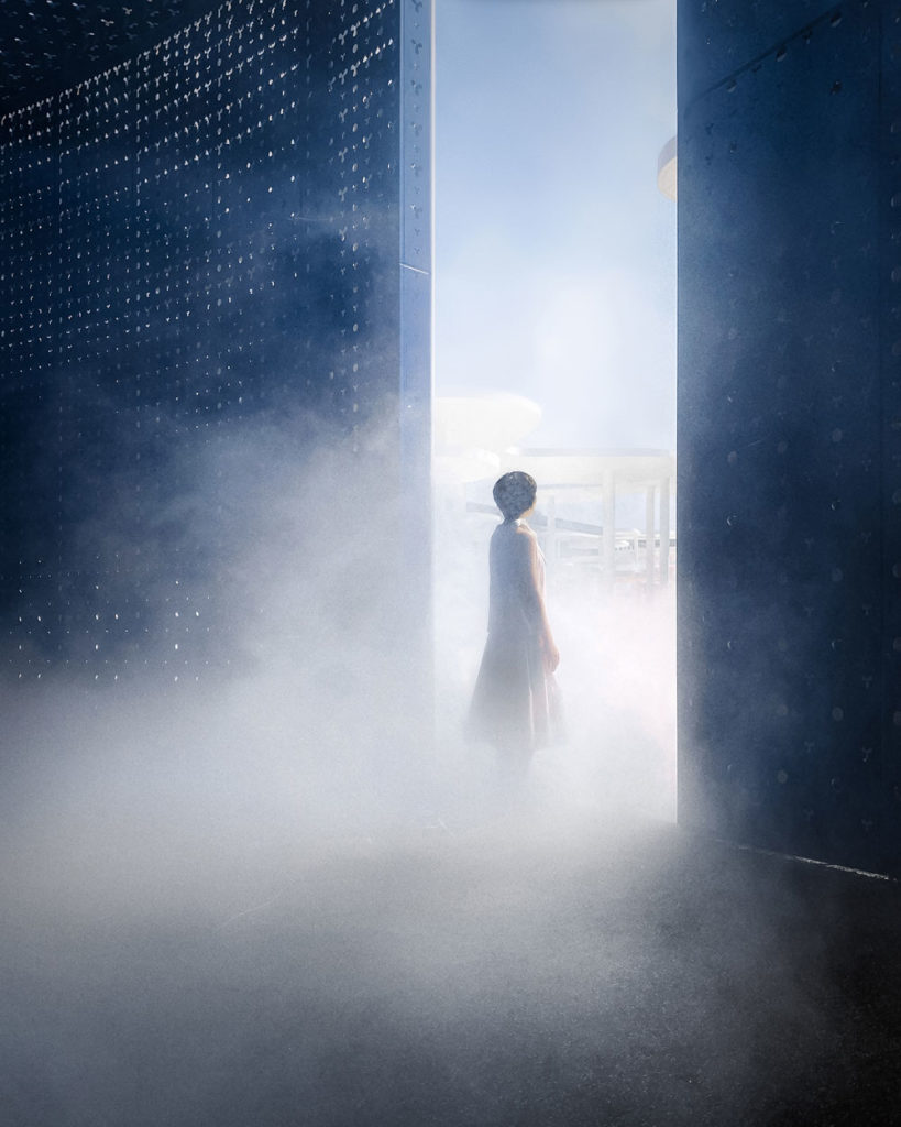 White Upland Sales Center by Wutopia Lab