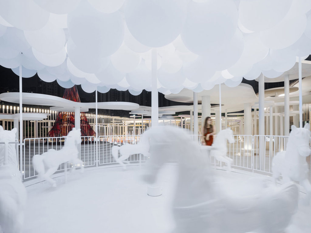 White Upland Sales Center by Wutopia Lab