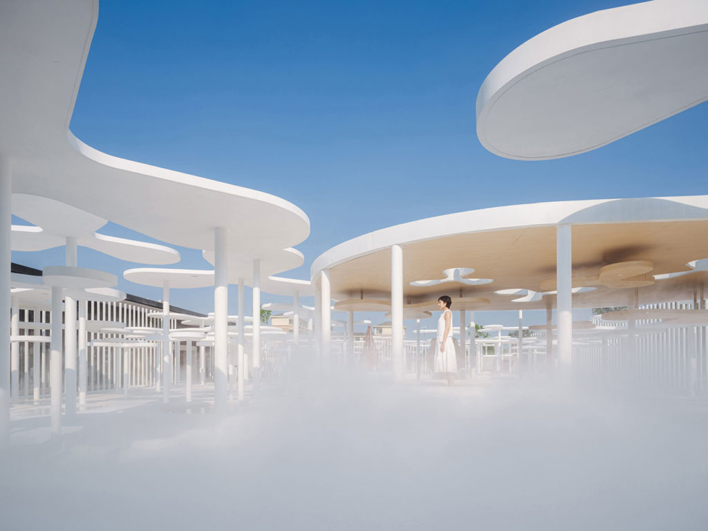 White Upland Sales Center by Wutopia Lab