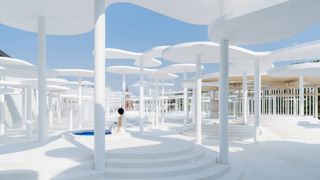 White Upland Sales Center by Wutopia Lab