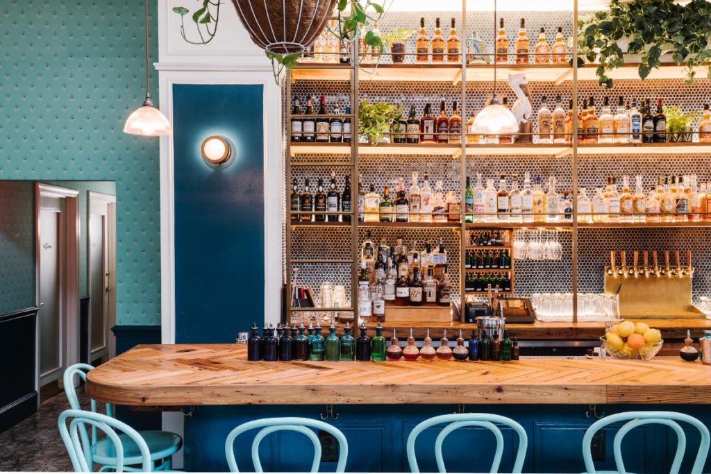 Watchman's an Atlanta Restaurant by Square Feet Studio