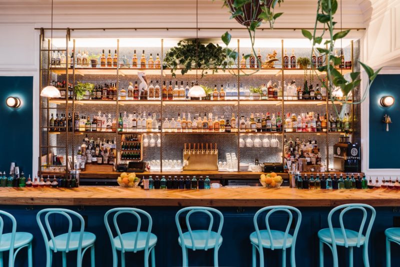 Watchman's an Atlanta Restaurant by Square Feet Studio