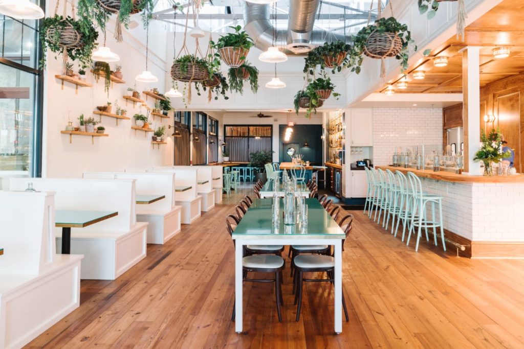 Watchman's an Atlanta Restaurant by Square Feet Studio