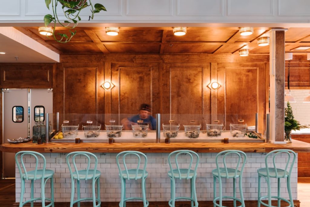 Watchman's an Atlanta Restaurant by Square Feet Studio
