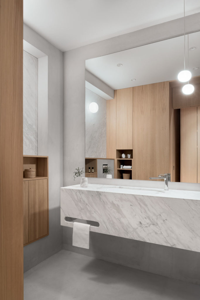 The Wood House - remodeling of a two-bedroom flat into a modern three-bedroom apartment