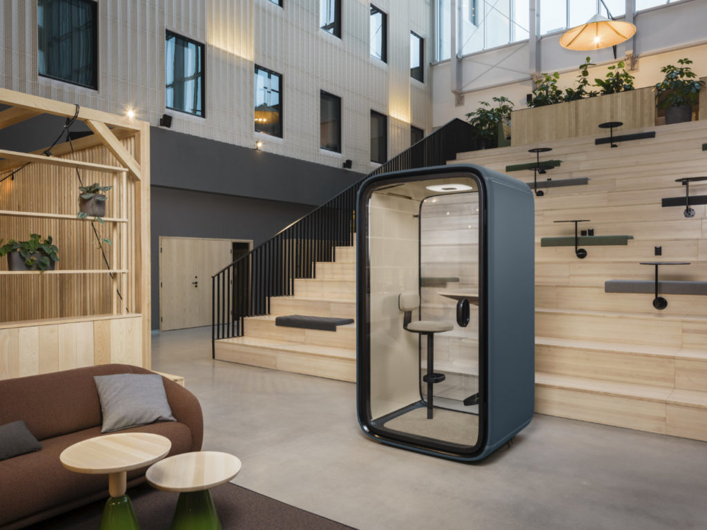 Framery Launches World’s First Connected Phone Booth as Offices Prepare for Growing Demand for Video Conferencing