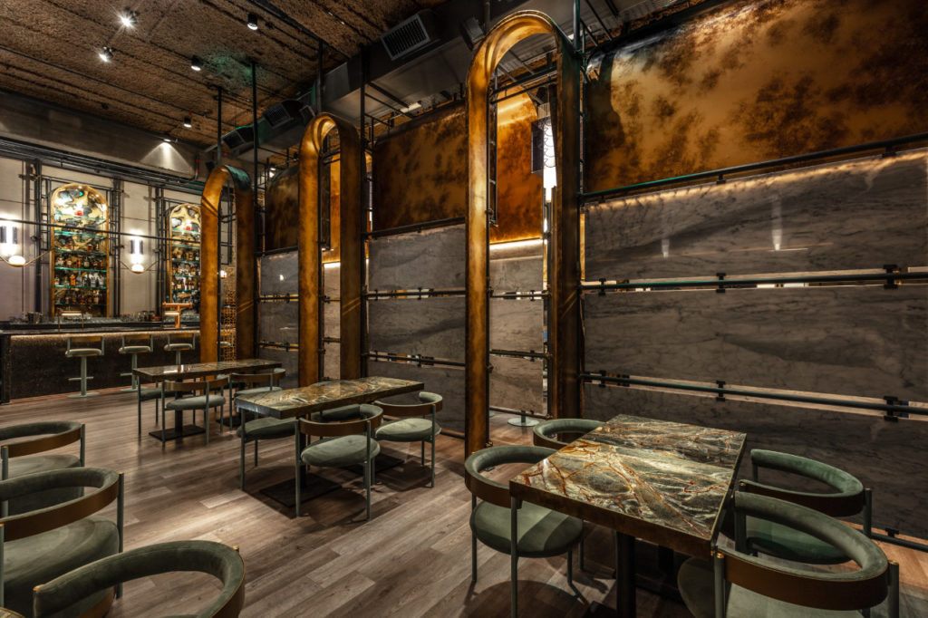 Osten Cocktail Bar by Hitzig Militello Architects