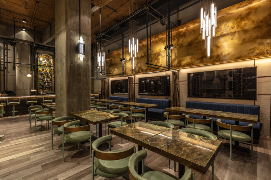 Osten Cocktail Bar by Hitzig Militello Architects