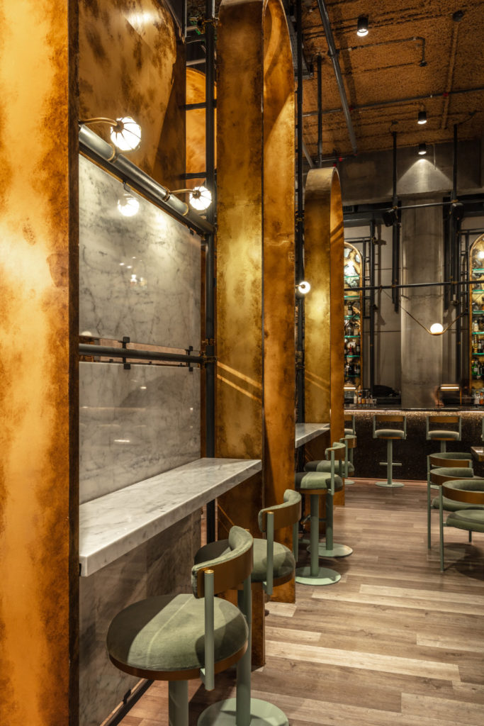 Osten Cocktail Bar by Hitzig Militello Architects