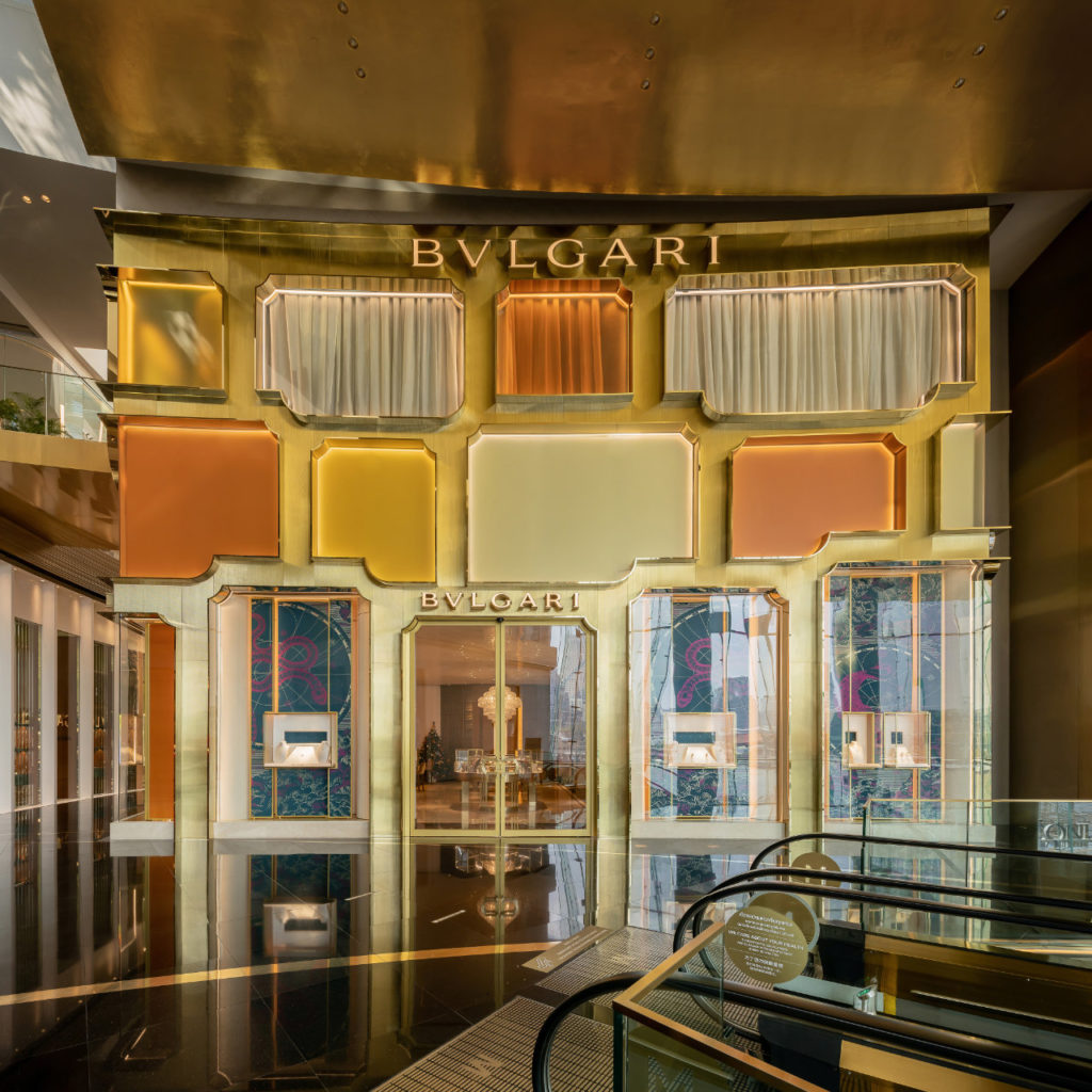 Bangkok now has a Bvlgari flagship store with a façade designed by MVRDV