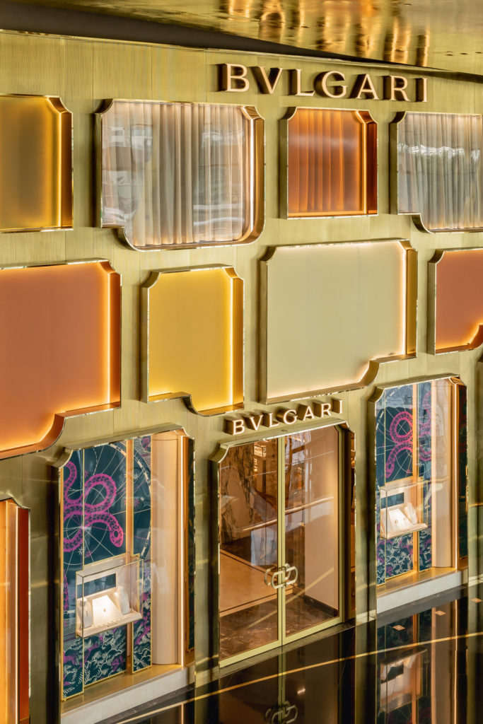 Bangkok now has a Bvlgari flagship store with a façade designed by MVRDV