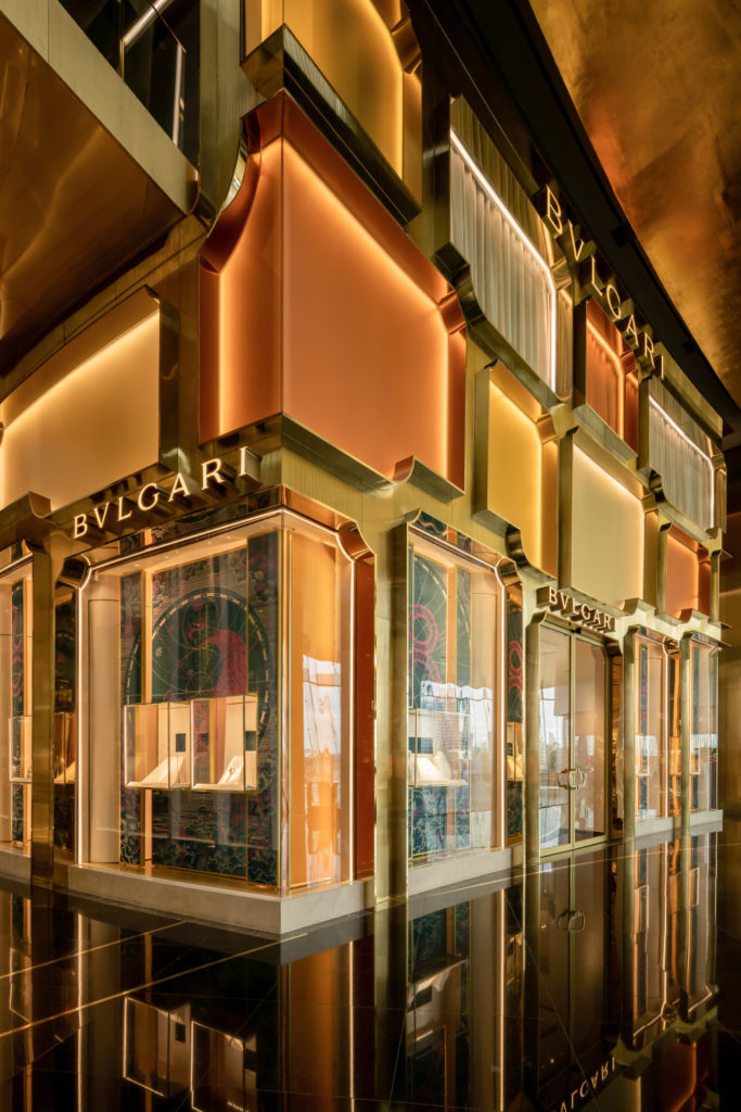 Bangkok now has a Bvlgari flagship store with a façade designed by MVRDV