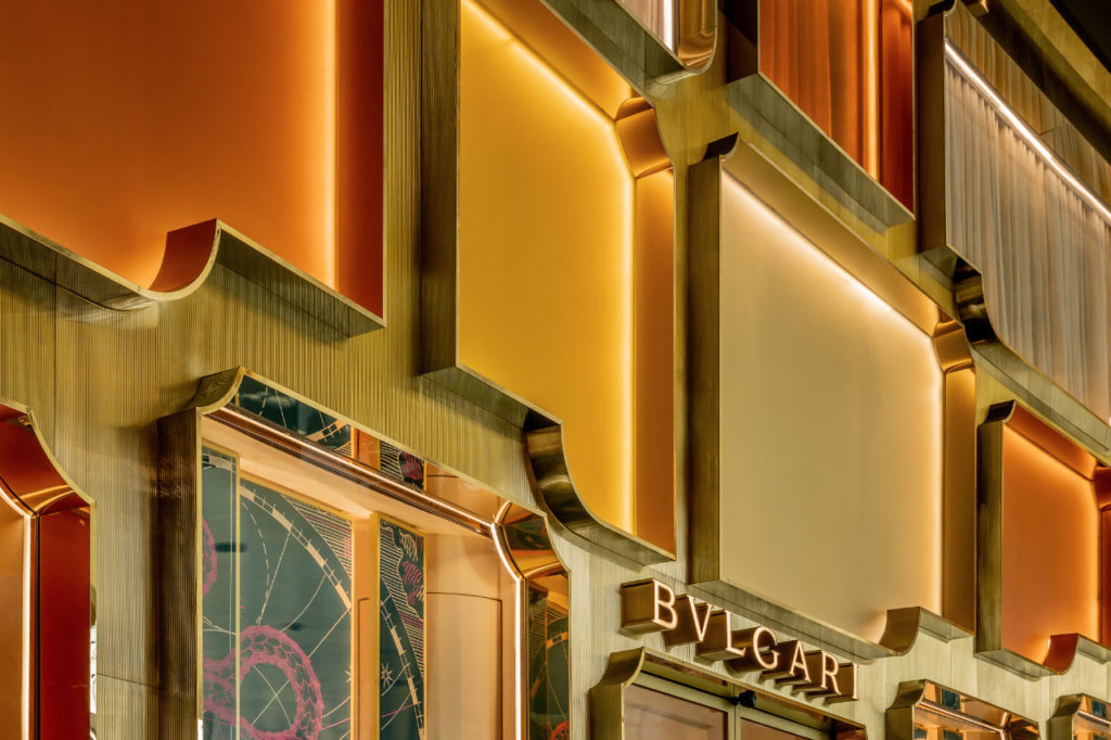Bangkok now has a Bvlgari flagship store with a façade designed by MVRDV