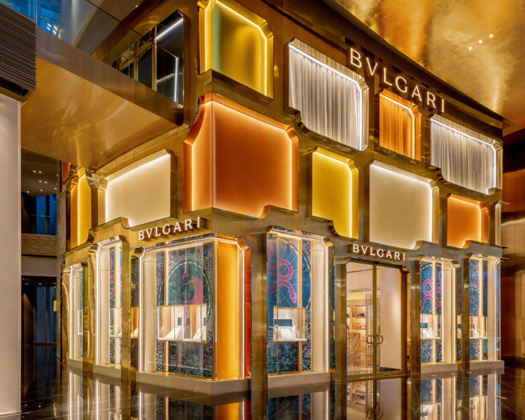 Bangkok now has a Bvlgari flagship store with a façade designed by MVRDV