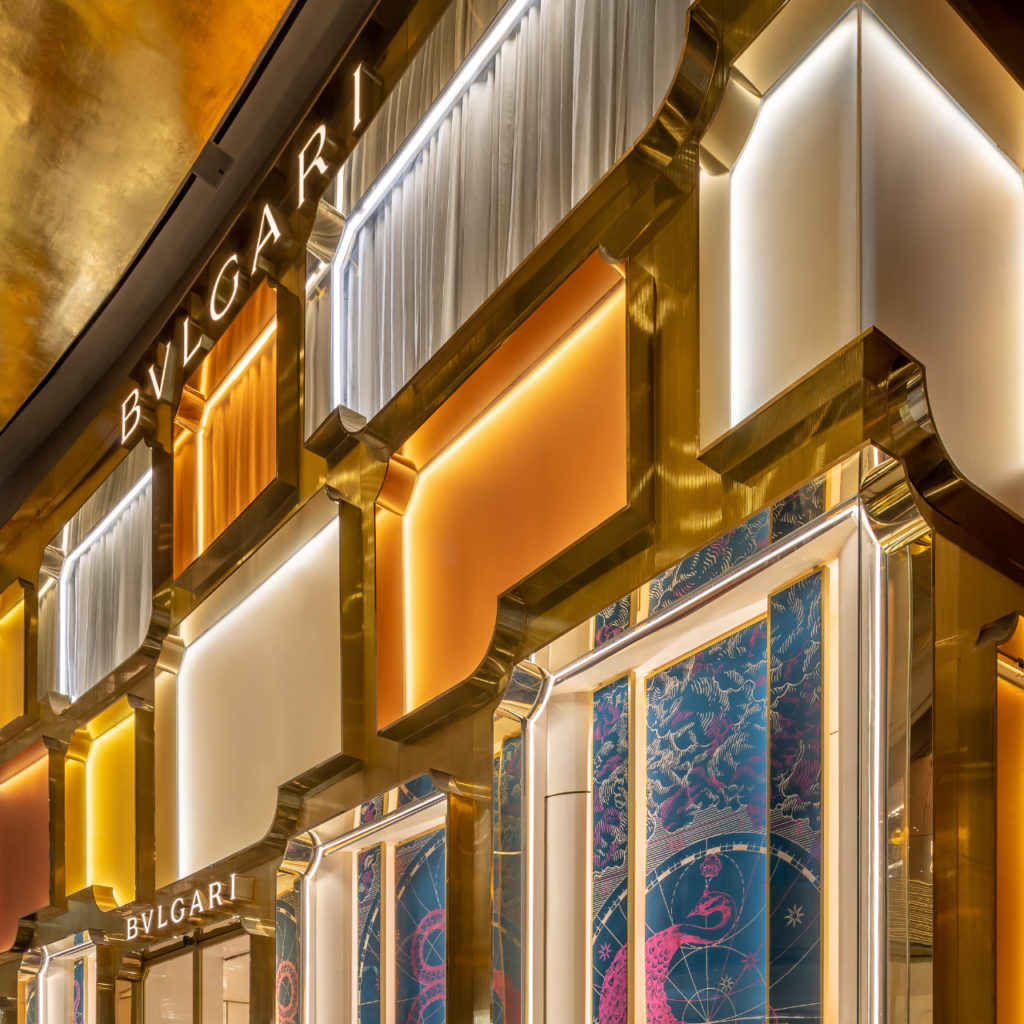 Bangkok now has a Bvlgari flagship store with a façade designed by MVRDV