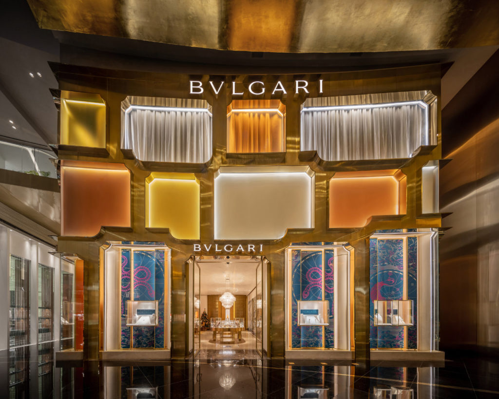 Bangkok now has a Bvlgari flagship store with a façade designed by MVRDV