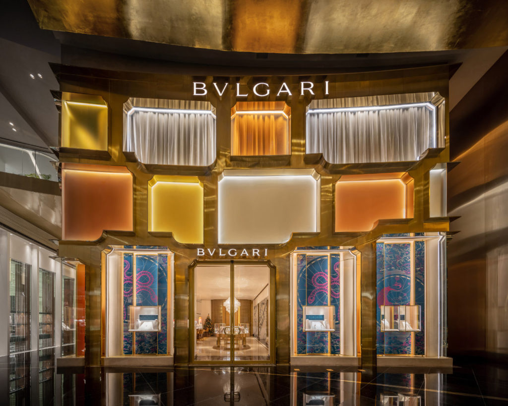 Bangkok now has a Bvlgari flagship store with a façade designed by MVRDV