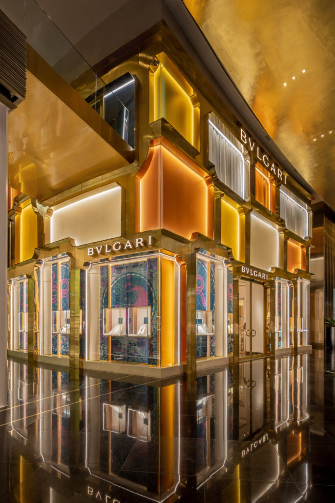 Bangkok now has a Bvlgari flagship store with a façade designed by MVRDV