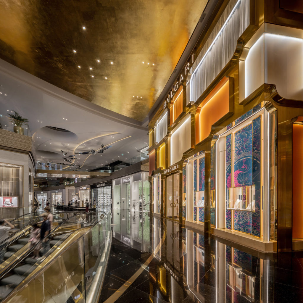 Bangkok now has a Bvlgari flagship store with a façade designed by MVRDV