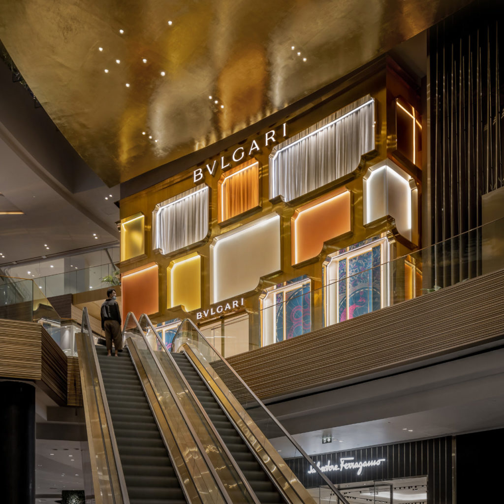 Bangkok now has a Bvlgari flagship store with a façade designed by MVRDV