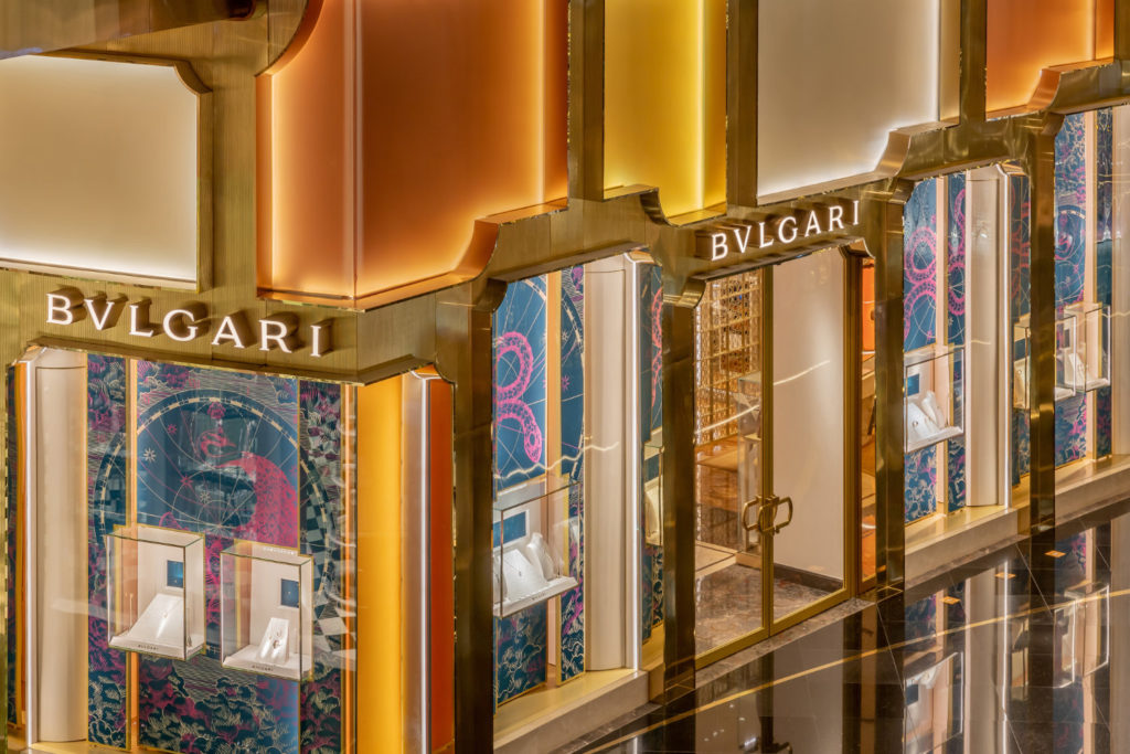 Bangkok now has a Bvlgari flagship store with a façade designed by MVRDV