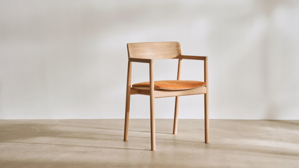 Foster + Partners has launched a new range of chairs to complement its existing OVO furniture collection for Benchmark