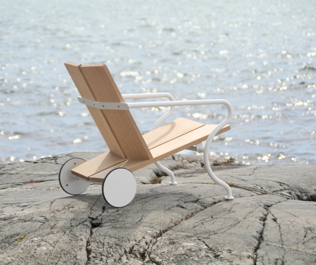 Atelier Sandemar: New lounge chair designed by David Ericsson