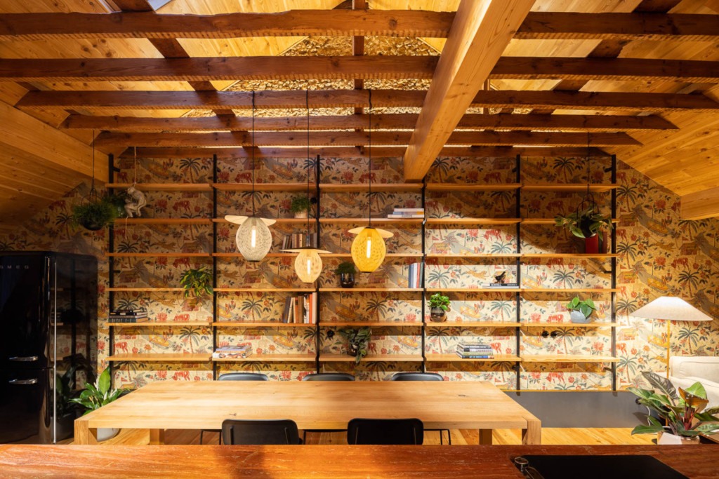 Rehabilitation of an attic in a building dated 1906