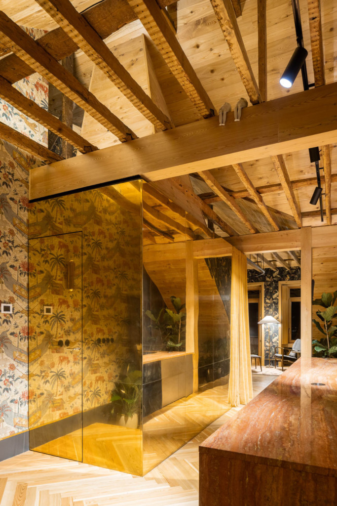 Rehabilitation of an attic in a building dated 1906