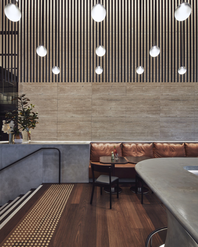ADesignStudio’s custom lighting installation for BarLume