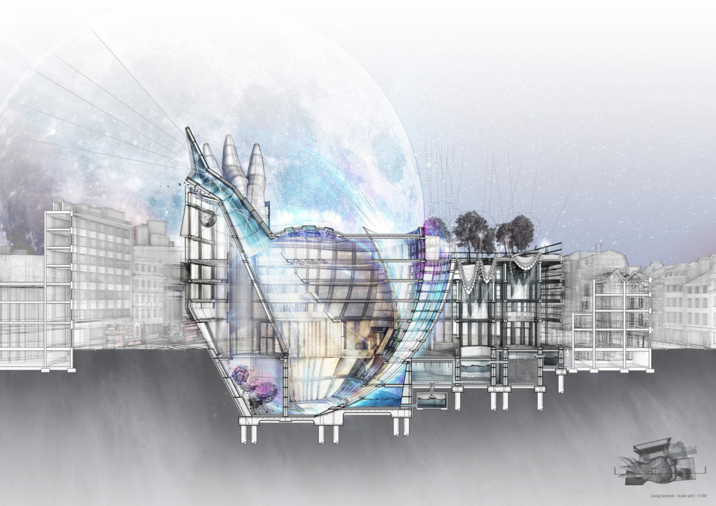 The Moon Catcher at the Venice Biennial Architecture Exhibition - Time Space Existence 2021